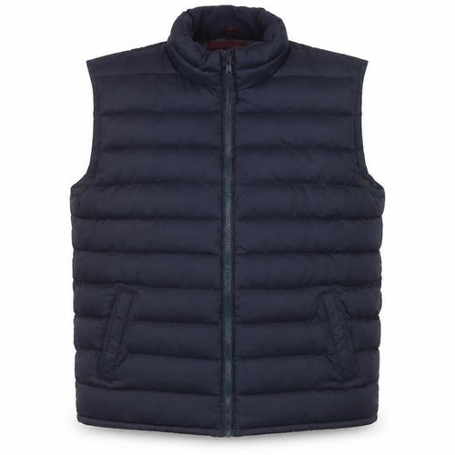 Old Navy Men’s Navy Blue L Puffer Gilet Bodywarmer Zip Padded