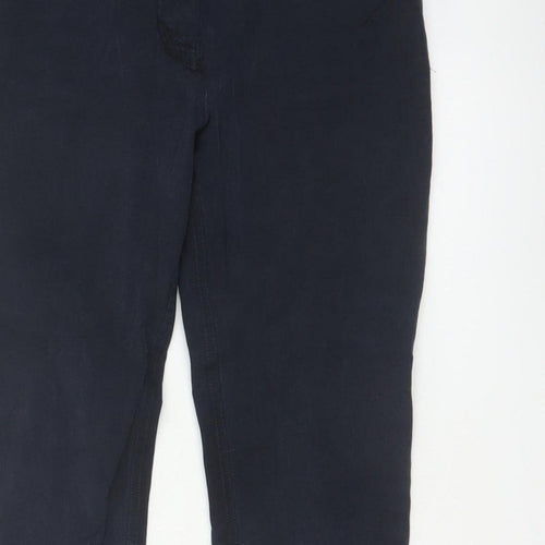 Hobbs Women Blue UK 10 Skinny Stretch Jegging Trousers Pockets
