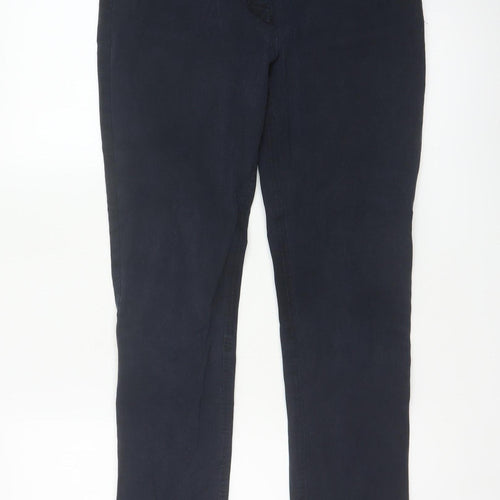Hobbs Women Blue UK 10 Skinny Stretch Jegging Trousers Pockets