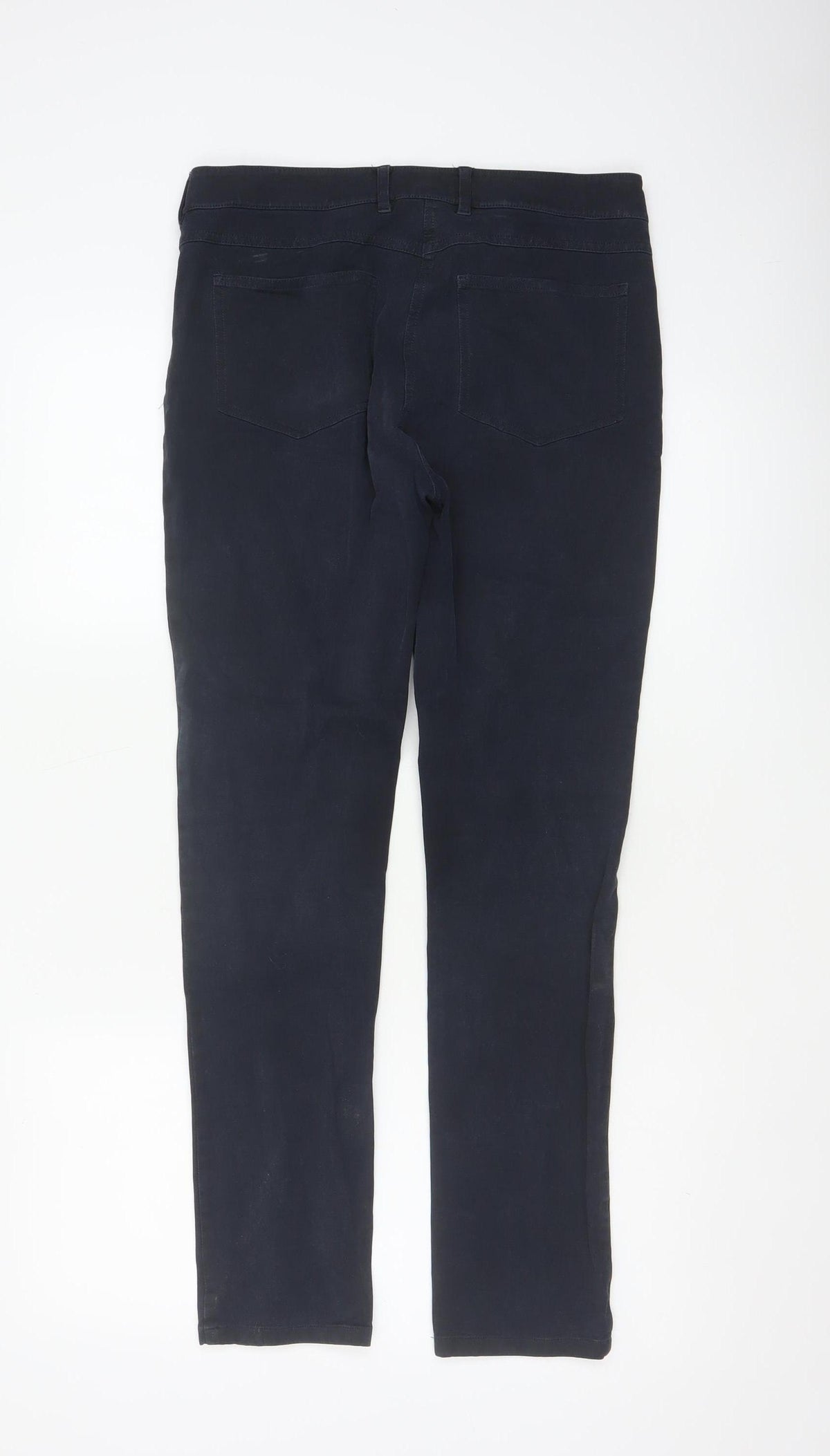 Hobbs Women Blue UK 10 Skinny Stretch Jegging Trousers Pockets