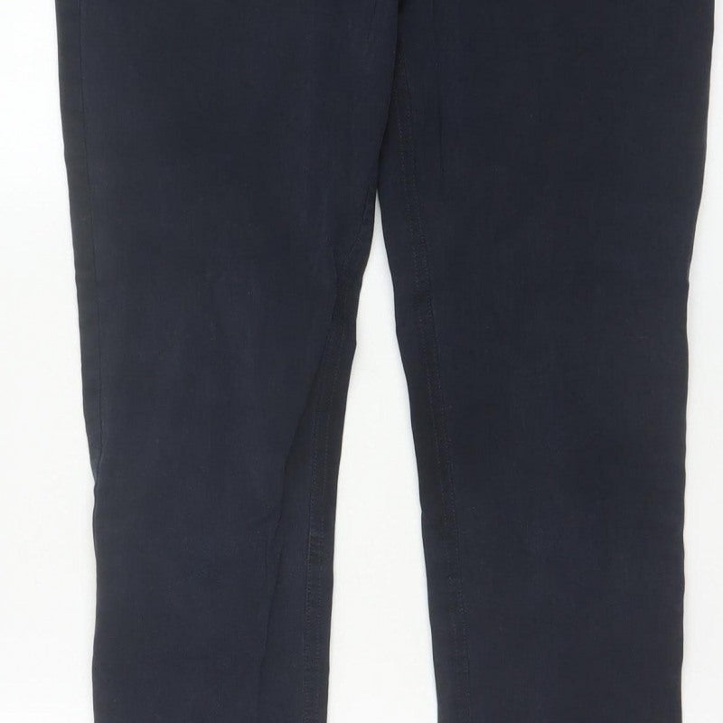 Hobbs Women Blue UK 10 Skinny Stretch Jegging Trousers Pockets