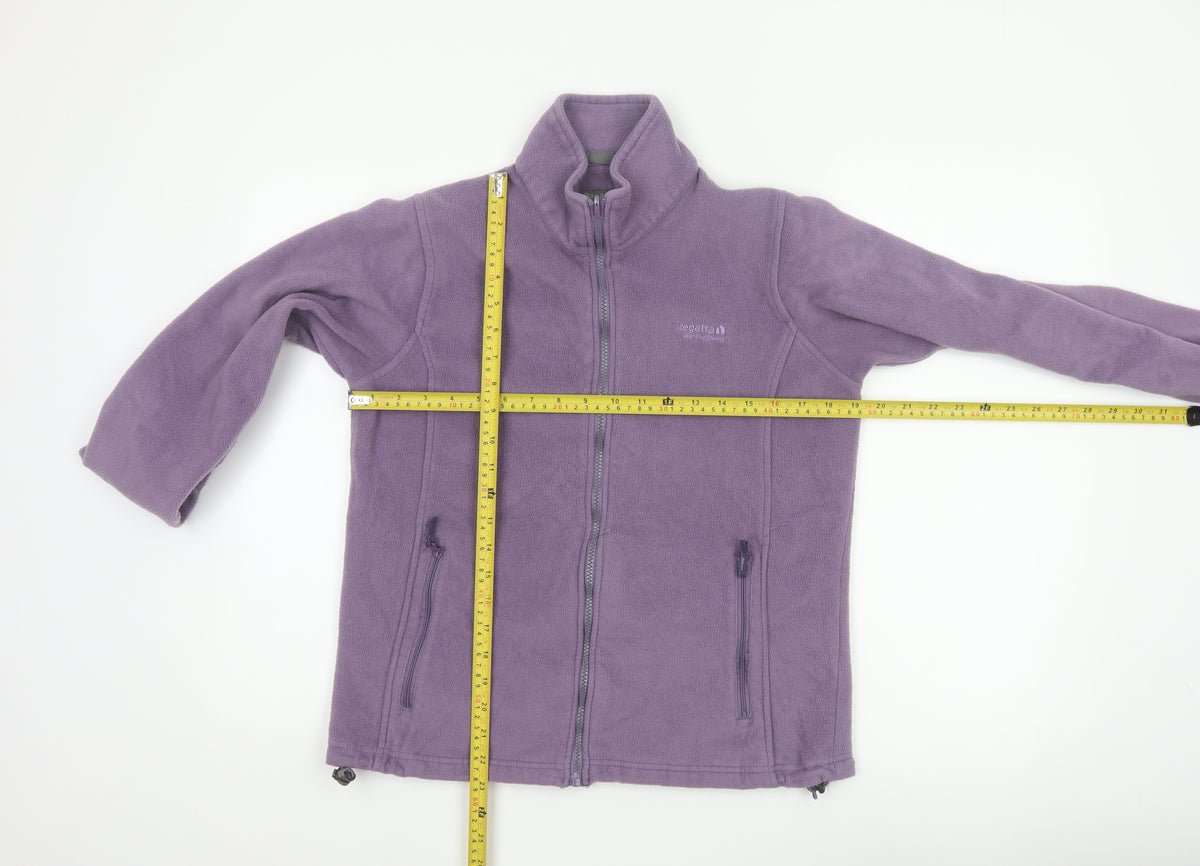 Regatta Women’s Purple Size 14 Fleece Full Zip Outdoor Jacket