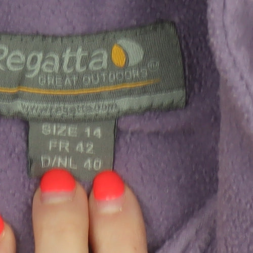 Regatta Women’s Purple Size 14 Fleece Full Zip Outdoor Jacket
