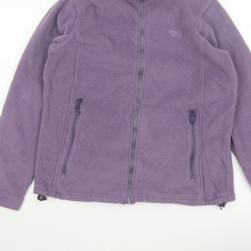 Regatta Women’s Purple Size 14 Fleece Full Zip Outdoor Jacket