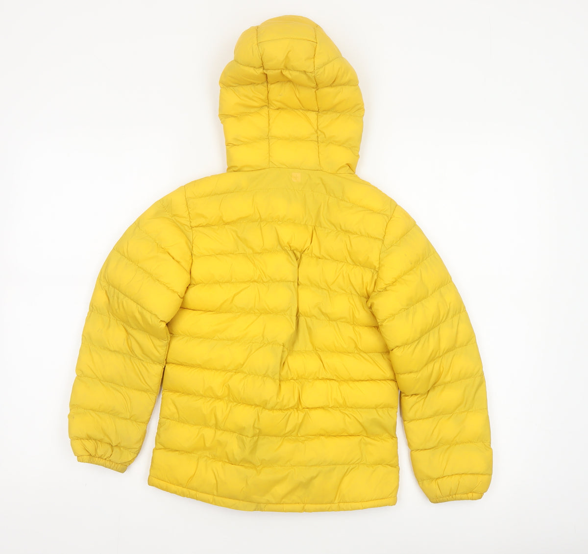 Mountain Warehouse Boys Yellow 7-8 Years Puffer Jacket Hooded Water Resistant