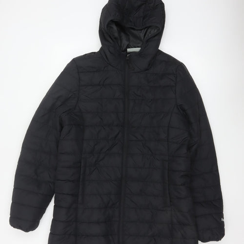 Peter Storm Women’s Black Size 14 Hooded Quilted Puffer Jacket