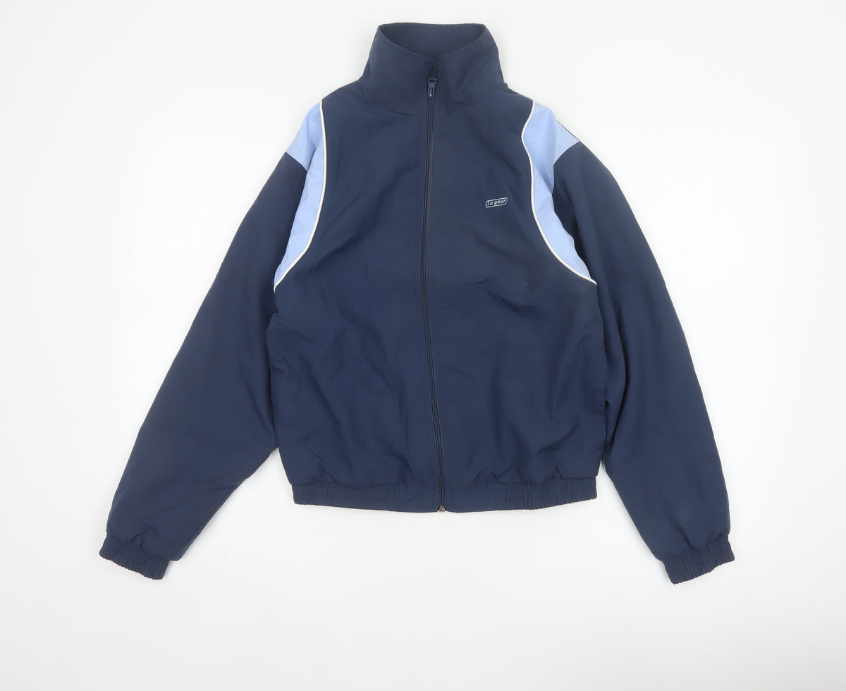 LA Gear Women’s Blue Size 10 Full Zip Sports Jacket Mesh Lined