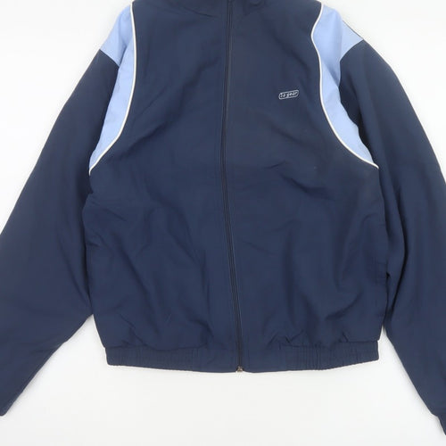 LA Gear Women’s Blue Size 10 Full Zip Sports Jacket Mesh Lined