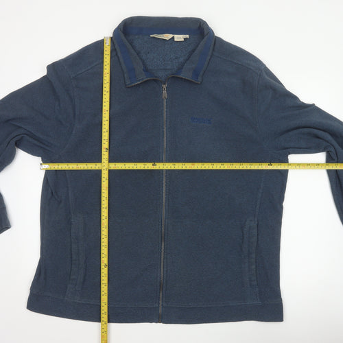Regatta Men's Blue 3XL Basic Jacket Full Zip Outdoor Fleece
