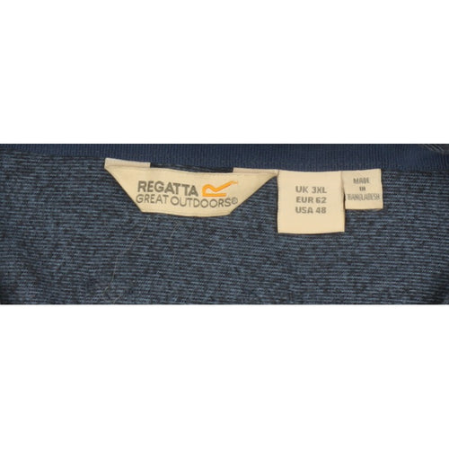 Regatta Men's Blue 3XL Basic Jacket Full Zip Outdoor Fleece