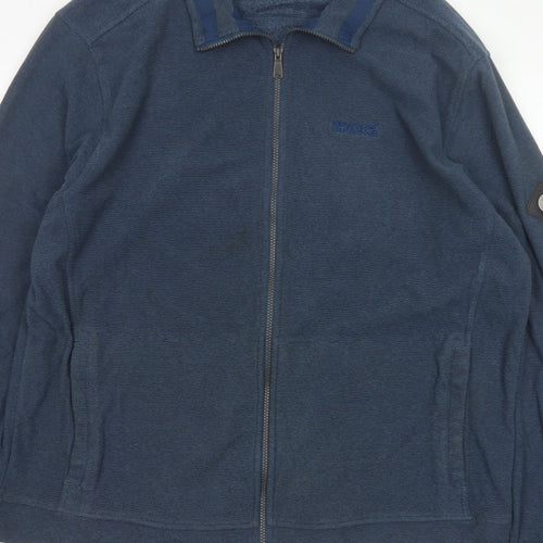 Regatta Men's Blue 3XL Basic Jacket Full Zip Outdoor Fleece