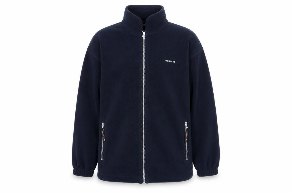 Trespass Men Blue XL Fleece Full Zip Outdoor Jacket
