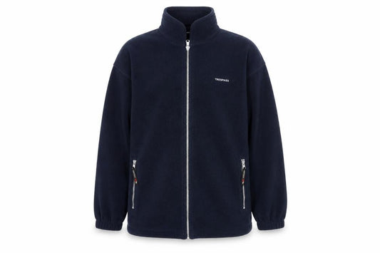 Trespass Men Blue XL Fleece Full Zip Outdoor Jacket
