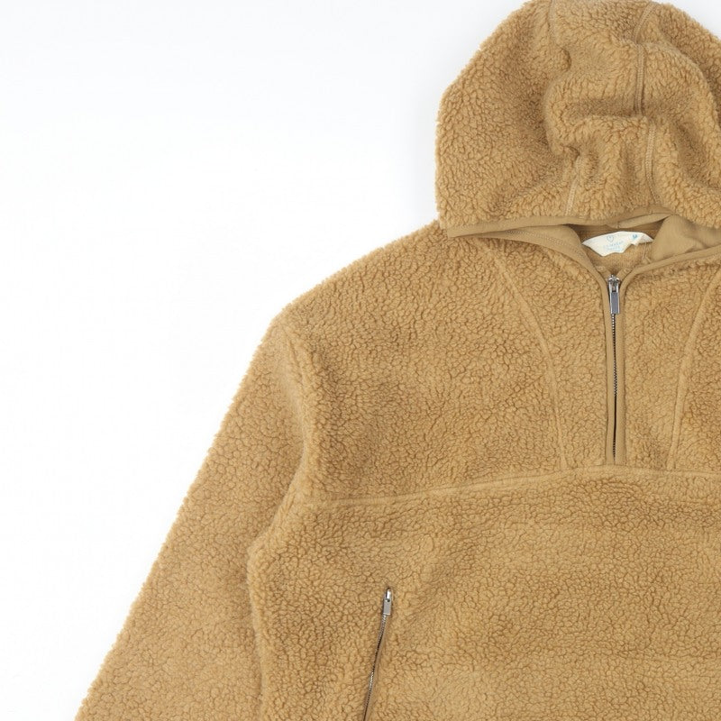 Primark Cares Women’s Beige M Teddy Fleece Half Zip Hoodie