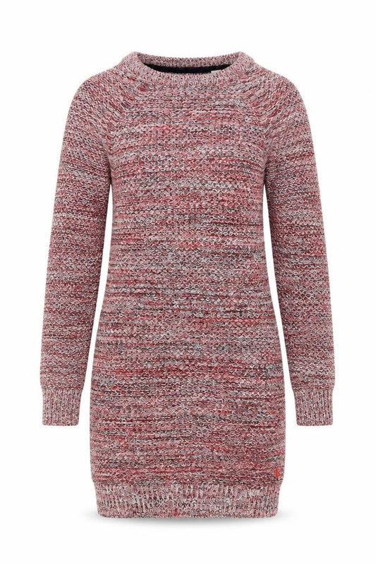Front view of Jack Wills Women’s Multicoloured XS Cowl Neck Knit Jumper Dress