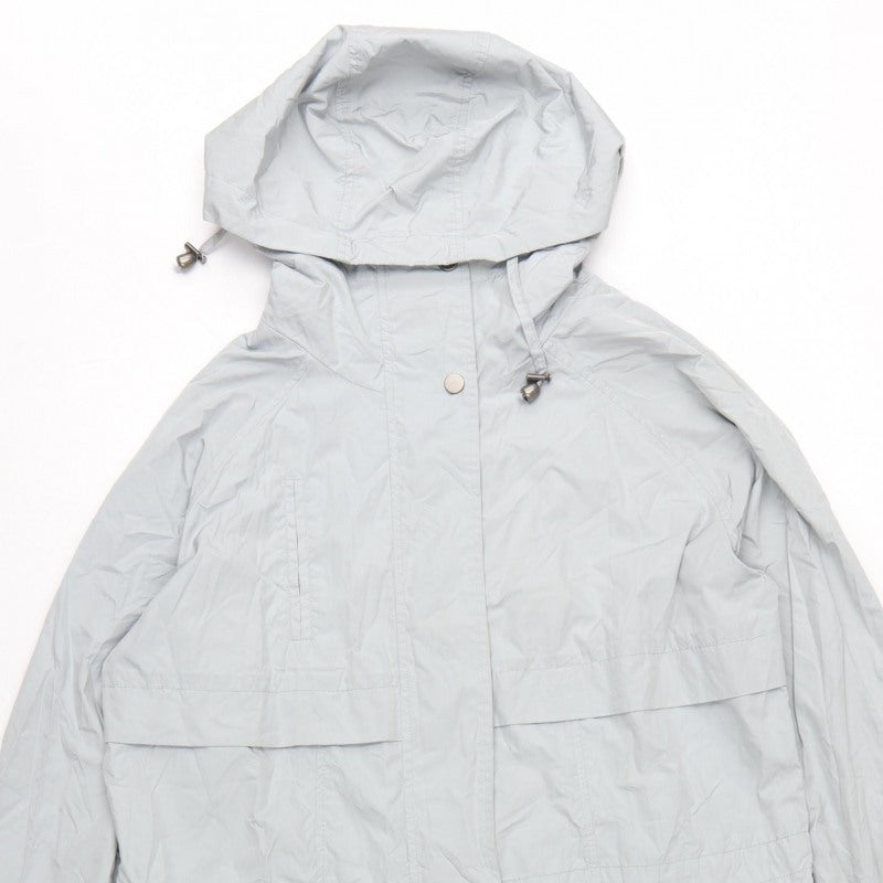 Next Women’s Grey Size 8 Hooded Long Parka Coat