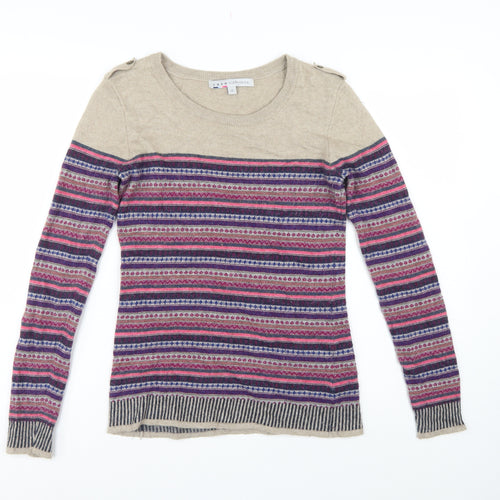 Crew Clothing Co. Women’s Multicoloured Fair Isle Jumper Size 10