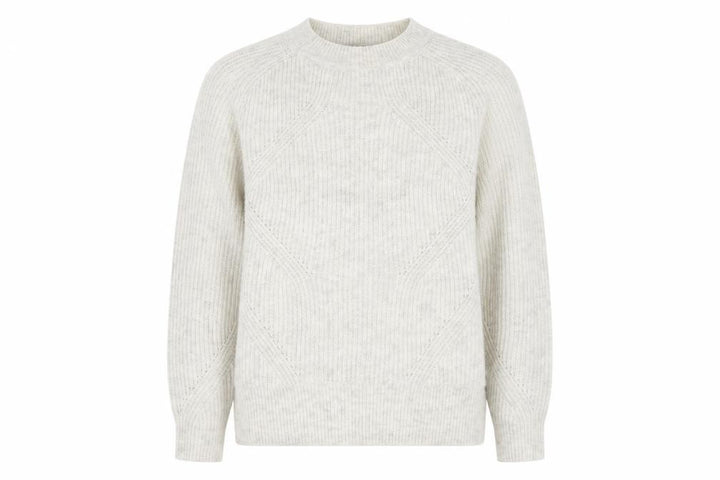 Marks and Spencer Women Ivory S Cable Knit Crew Neck Pullover Jumper