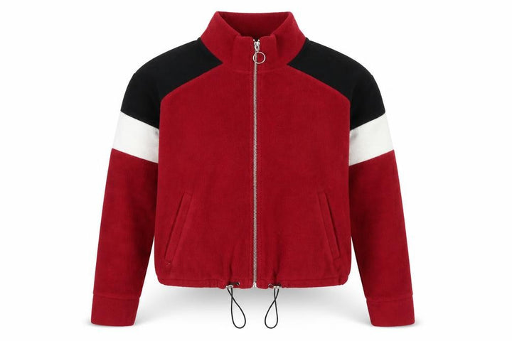 New Look Women’s Multicoloured UK 12 Cropped Fleece Zip Jacket