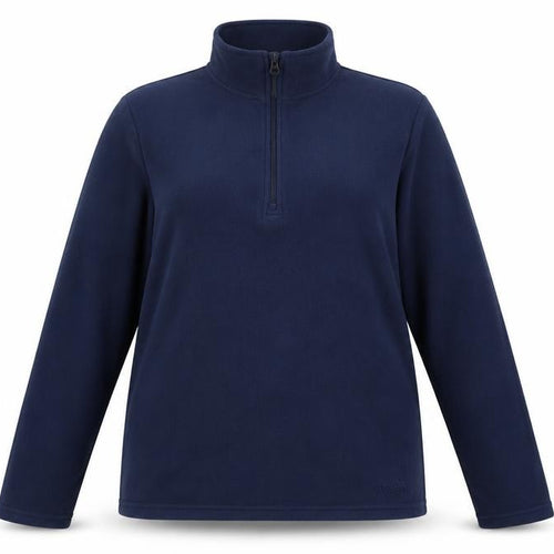 Peter Storm Women's Navy Size 16 Fleece 1/4 Zip High Neck Sweatshirt