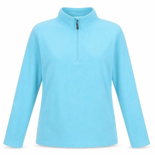 Peter Storm Women Blue Size 16 1/4 Zip Fleece Pullover Sweatshirt