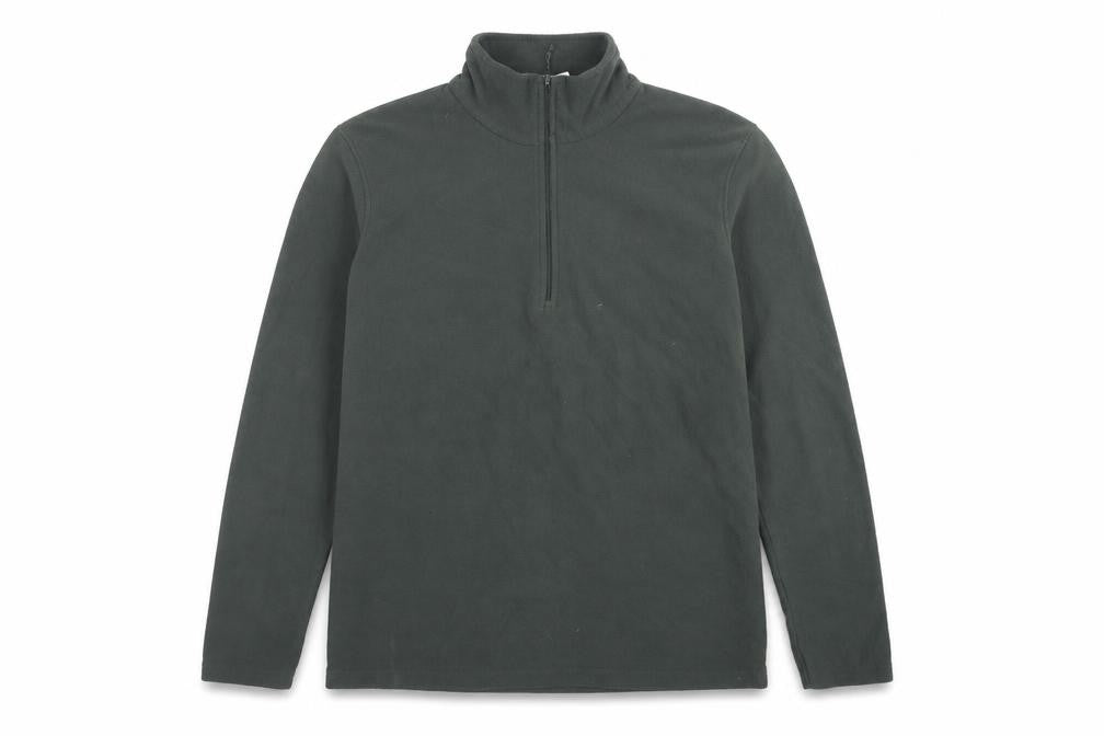 Mountain Warehouse Men’s Green M 1/4 Zip Fleece Sweatshirt Outdoor