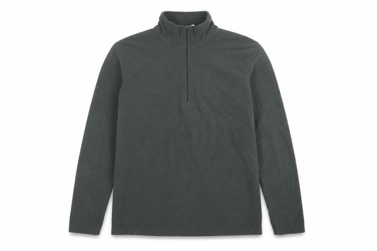 Mountain Warehouse Men’s Green M 1/4 Zip Fleece Sweatshirt Outdoor