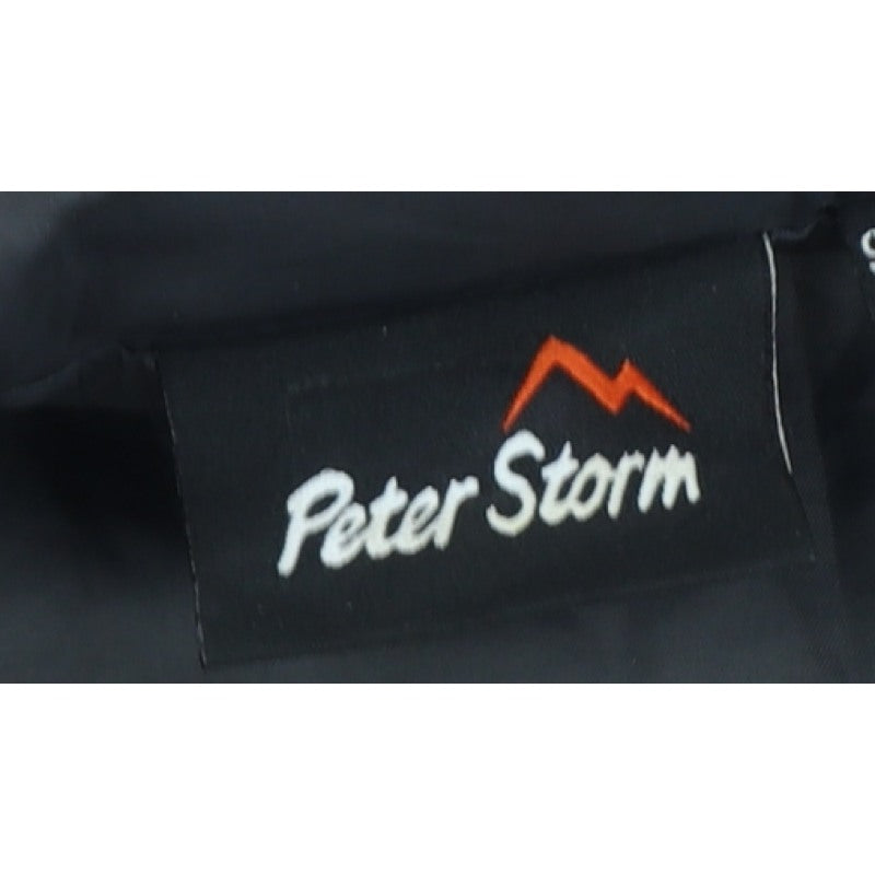 Peter Storm Boys Black 9-10 Years Hooded Quilted Puffer Jacket