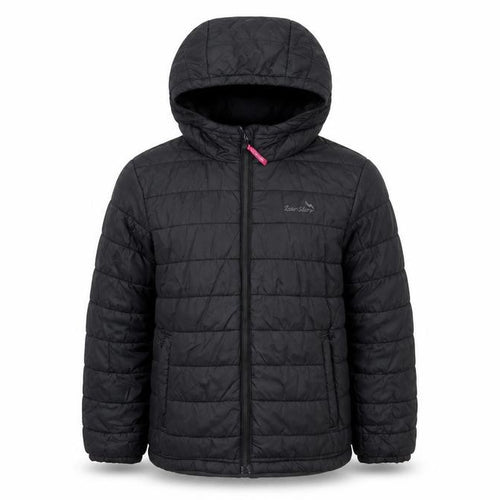 Peter Storm Boys Black 9-10 Years Hooded Quilted Puffer Jacket