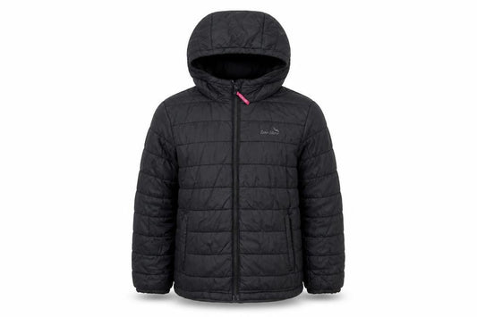 Peter Storm Boys Black 9-10 Years Hooded Quilted Puffer Jacket
