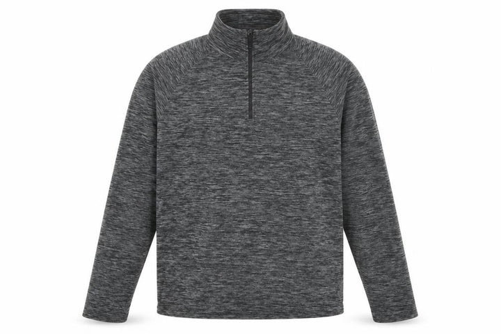 Mountain Warehouse Mens Grey M 1/4 Zip High Neck Fleece Sweatshirt