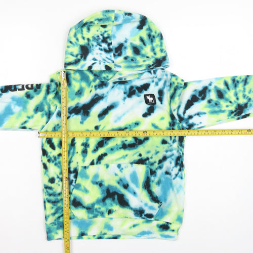 Abercrombie Kids Boys Multicoloured 9-10 Years Fleece Pullover Hoodie