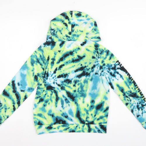 Abercrombie Kids Boys Multicoloured 9-10 Years Fleece Pullover Hoodie