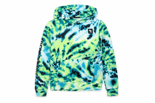 Abercrombie Kids Boys Multicoloured 9-10 Years Fleece Pullover Hoodie