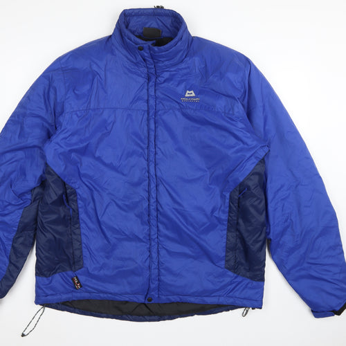 Mountain Equipment Men’s Blue XL Insulated Puffer Jacket Outdoor