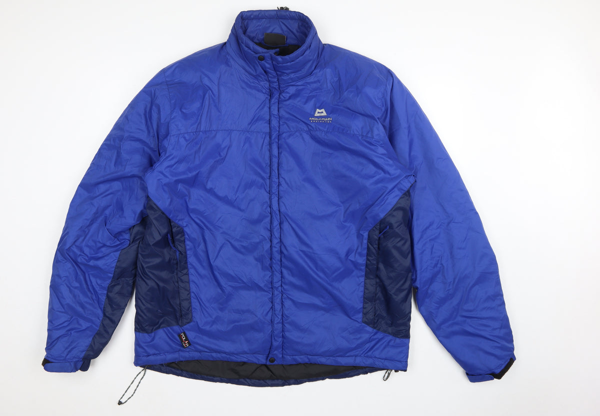 Mountain Equipment Men’s Blue XL Insulated Puffer Jacket Outdoor