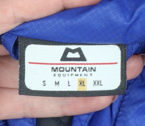 Mountain Equipment Men’s Blue XL Insulated Puffer Jacket Outdoor