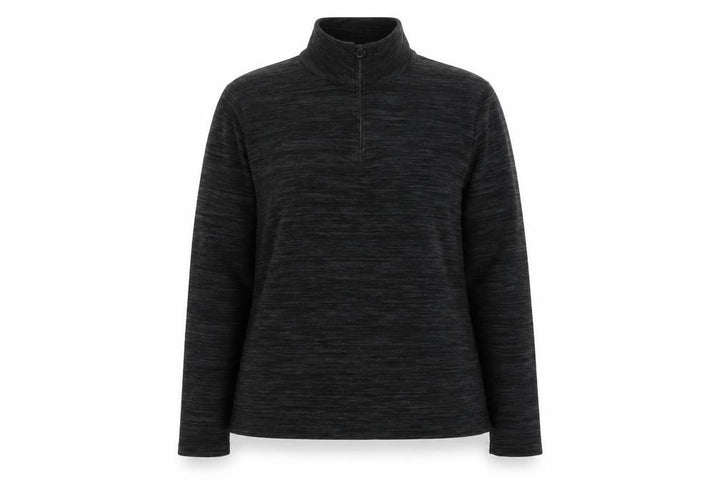 Mountain Warehouse Women’s Black UK 16 1/4 Zip Fleece Sweatshirt