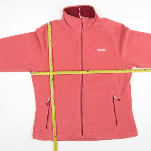Regatta Women's Pink UK 18 Basic Full Zip Fleece Jacket