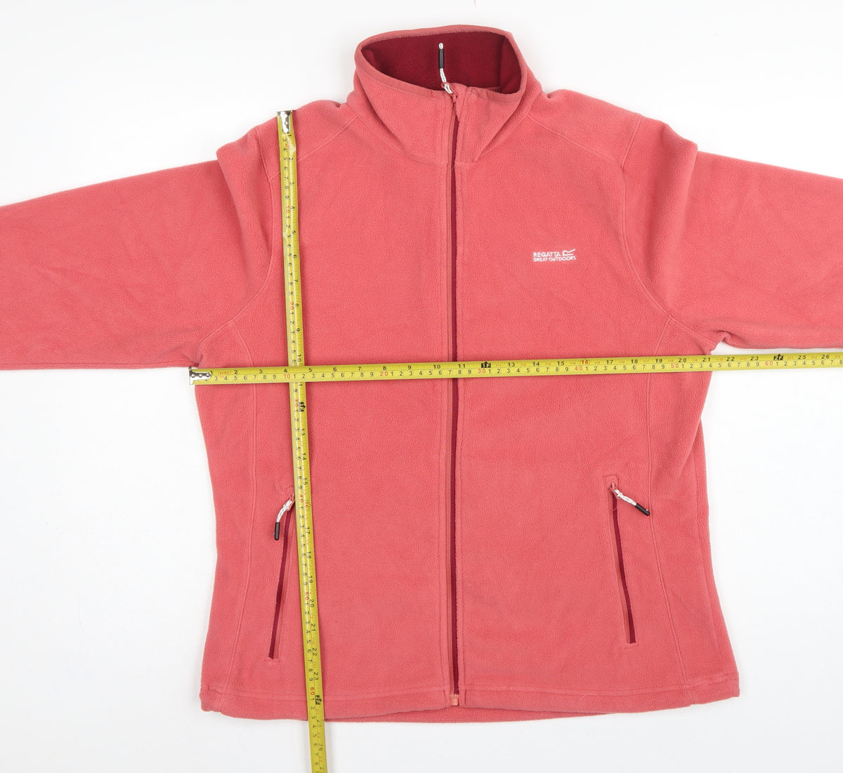 Regatta Women's Pink UK 18 Basic Full Zip Fleece Jacket
