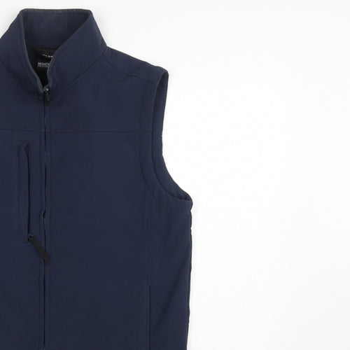 Regatta Professional Men's Blue M Softshell Bodywarmer Full Zip Workwear