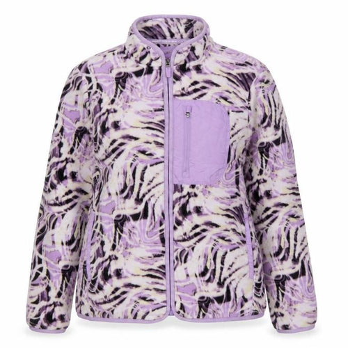 Marks and Spencer Women Purple UK 16 Goodmove Fleece Full Zip Jacket