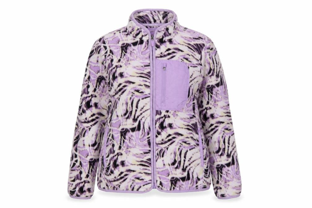 Marks and Spencer Women Purple UK 16 Goodmove Fleece Full Zip Jacket