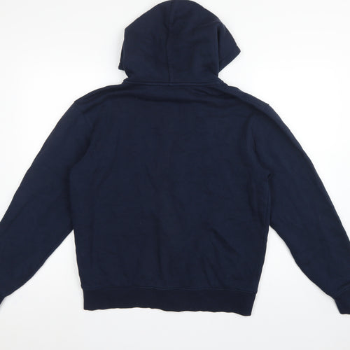 Russell Men's Navy M Peterhouse Cambridge Full Zip Embroidered Hoodie
