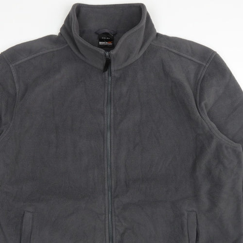 Regatta Professional Men’s Grey 4XL Fleece Full Zip Jacket