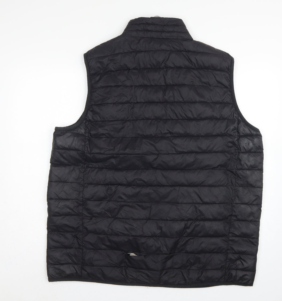 TOG24 Men’s Black 2XL Quilted Puffer Bodywarmer Outdoor Gilet