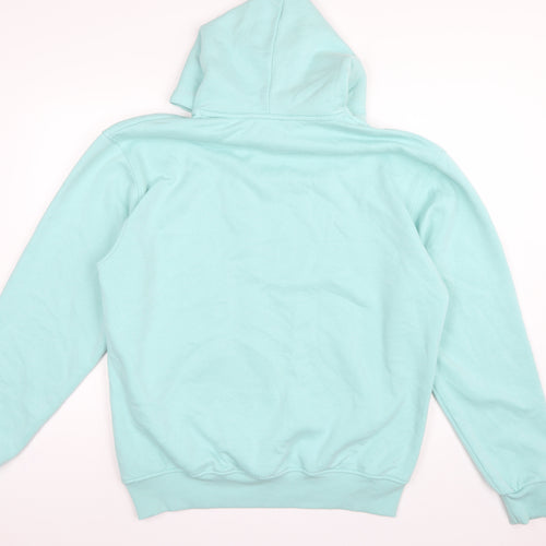 Nike Men’s Mint Green 2XL Pullover Hoodie Logo Cotton Pocket Sports