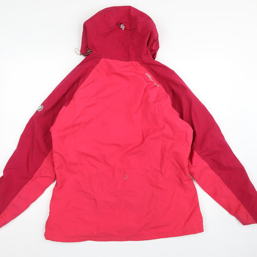 Regatta Women’s Pink UK 16 Hooded Waterproof Ski Jacket Outdoor