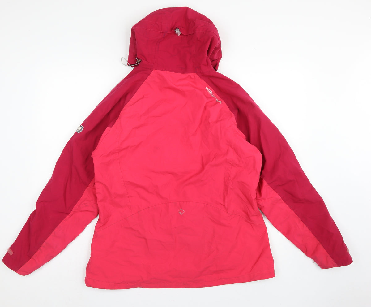 Regatta Women’s Pink UK 16 Hooded Waterproof Ski Jacket Outdoor
