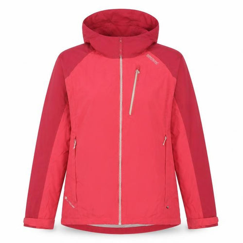 Regatta Women’s Pink UK 16 Hooded Waterproof Ski Jacket Outdoor